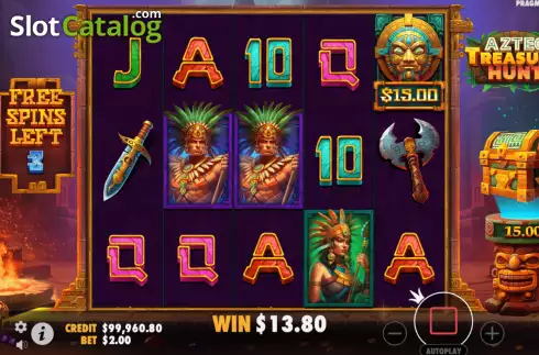 Скрин4. Aztec Treasure Hunt слот