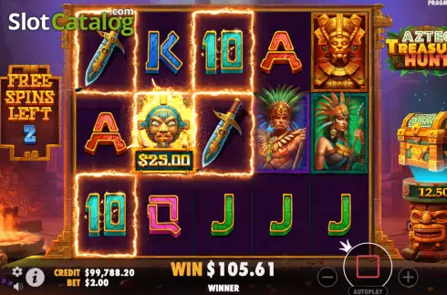 Скрин5. Aztec Treasure Hunt слот