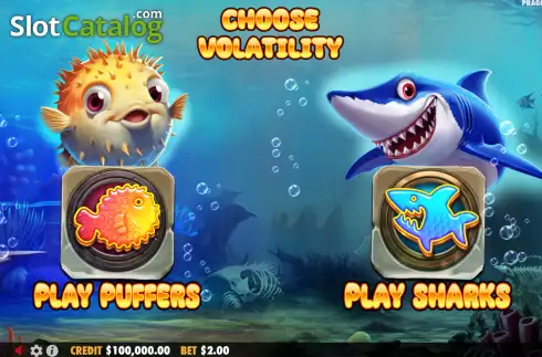 Скрин2. Puffers Vs Sharks слот