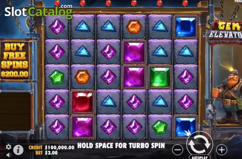 Скрин2. Gem Elevator слот