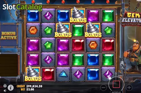Скрин3. Gem Elevator слот
