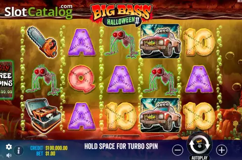 Скрин3. Big Bass Halloween 2 слот
