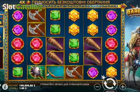 Скрин2. Barbar слот