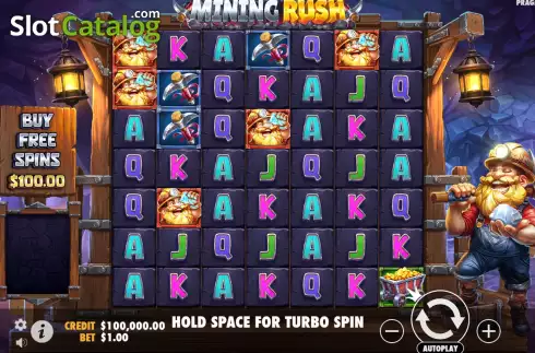 Скрин2. Mining Rush слот