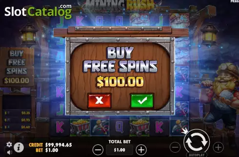 Скрин5. Mining Rush слот