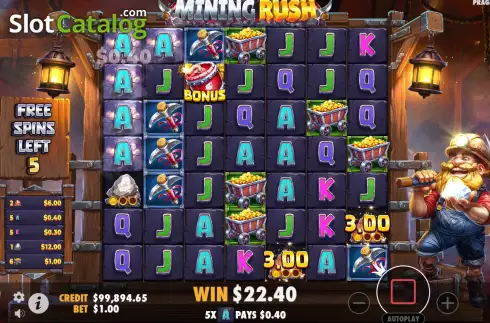 Скрин9. Mining Rush слот