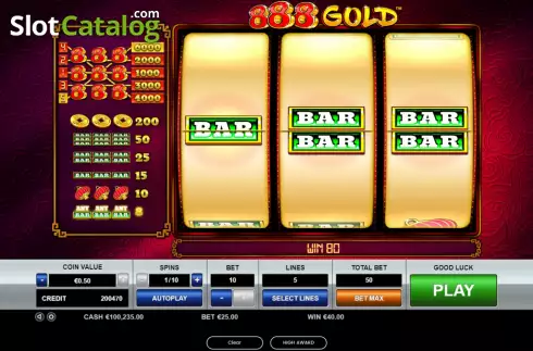 Скрин3. 888 Gold слот