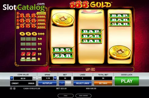 Скрин6. 888 Gold слот
