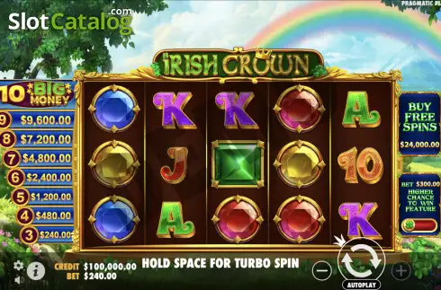 Скрин2. Irish Crown слот