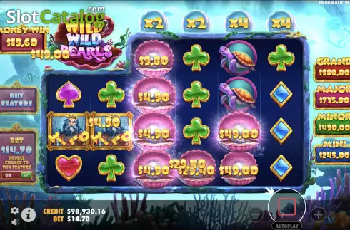 Скрин7. Wild Wild Pearls слот