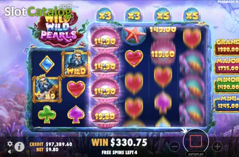 Скрин9. Wild Wild Pearls слот