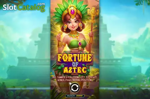 Скрин2. Fortune of Aztec (Fat Panda) слот