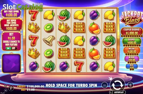 Скрин2. Jackpot Blaze слот