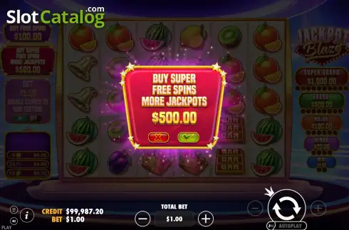 Скрин5. Jackpot Blaze слот