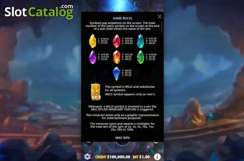 Скрин9. Master Gems слот