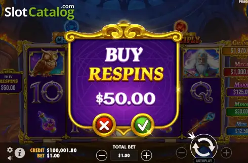 Скрин5. Spellmaster слот