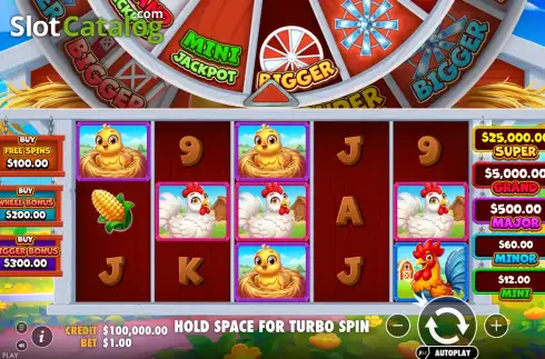 Скрин2. Bigger Barn House Bonanza слот