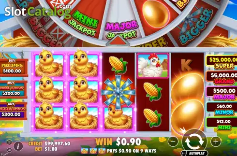 Скрин4. Bigger Barn House Bonanza слот