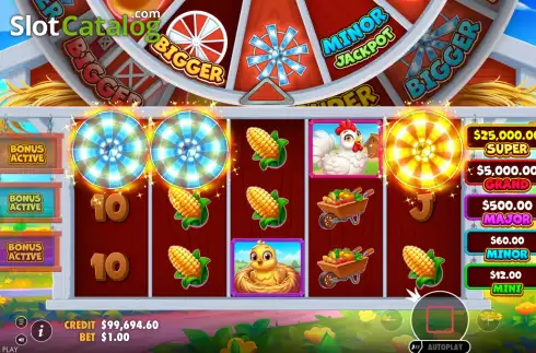 Скрин6. Bigger Barn House Bonanza слот