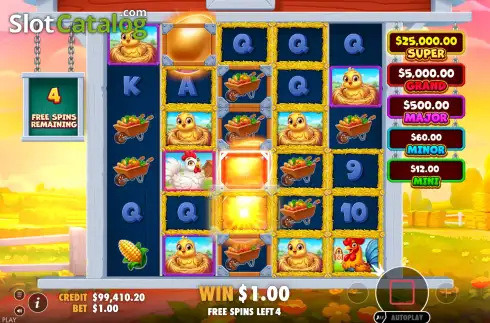 Скрин7. Bigger Barn House Bonanza слот