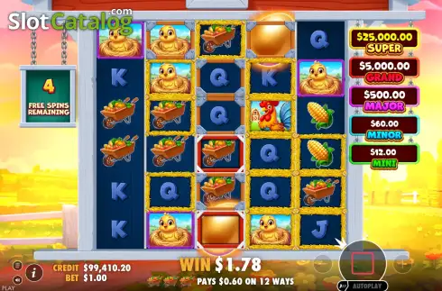 Скрин9. Bigger Barn House Bonanza слот
