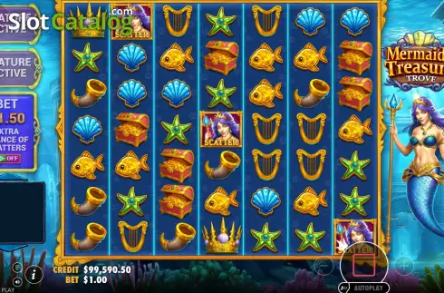 Скрин6. Mermaid’s Treasure Trove слот