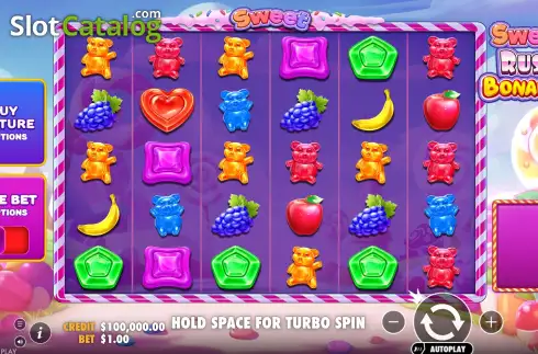 Скрин2. Sweet Rush Bonanza слот