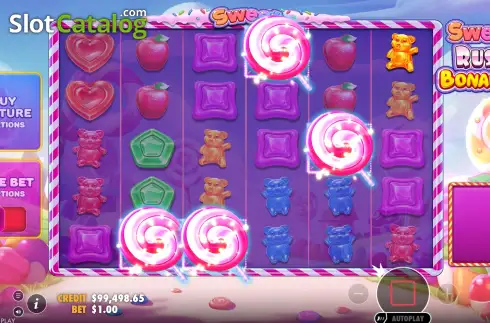 Скрин5. Sweet Rush Bonanza слот