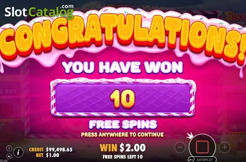 Скрин6. Sweet Rush Bonanza слот
