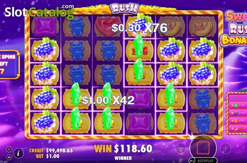 Скрин8. Sweet Rush Bonanza слот