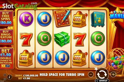 Скрин2. Bingo Mania (Pragmatic Play) слот