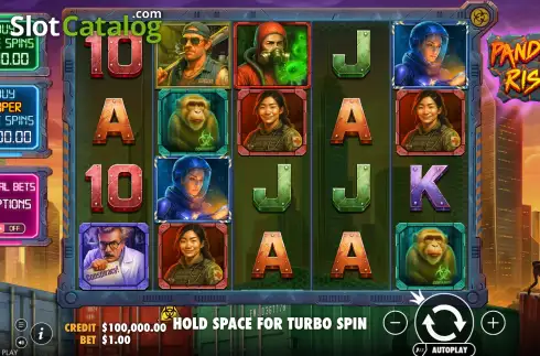 Скрин2. Pandemic Rising слот