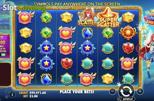 Скрин2. Starlight Princess Super Scatter слот