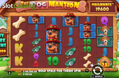 Скрин2. The Dog Mansion Megaways слот