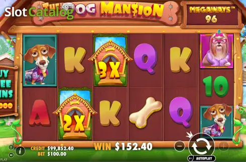 Скрин3. The Dog Mansion Megaways слот