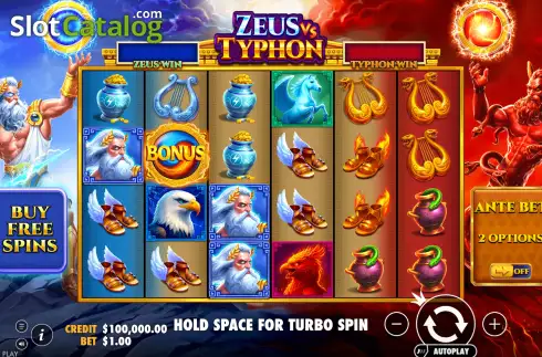Скрин2. Zeus vs Typhon слот