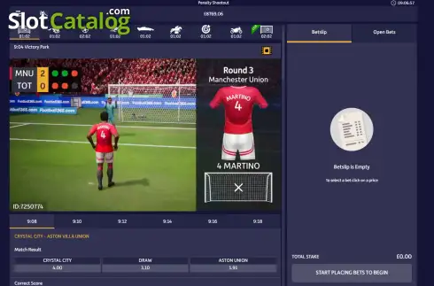 Скрин3. Penalty Shootout (Pragmatic Play) слот