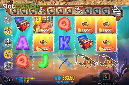 Скрин3. Big Bass Splash 1000 слот