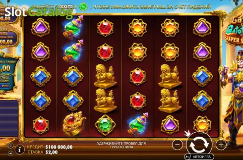 Скрин2. Gates of Gatot Kaca Super Scatter слот