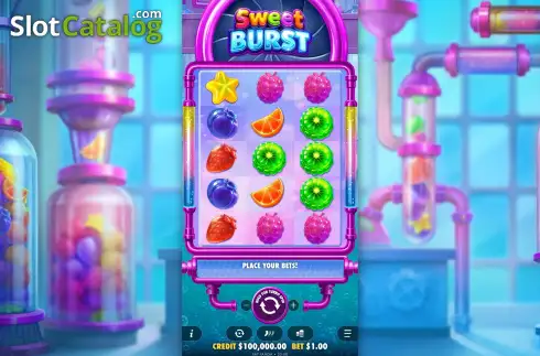 Скрин2. Sweet Burst слот