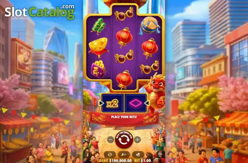 Скрин2. Happy Dragon (Fat Panda) слот