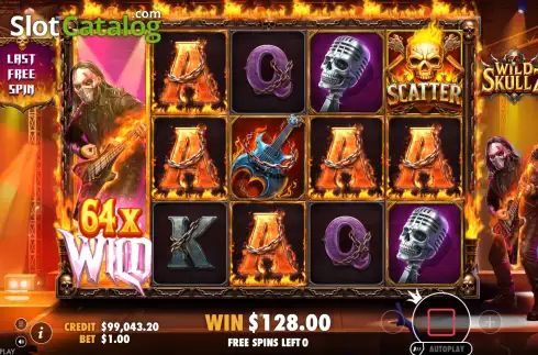 Скрин3. Wild Skullz слот
