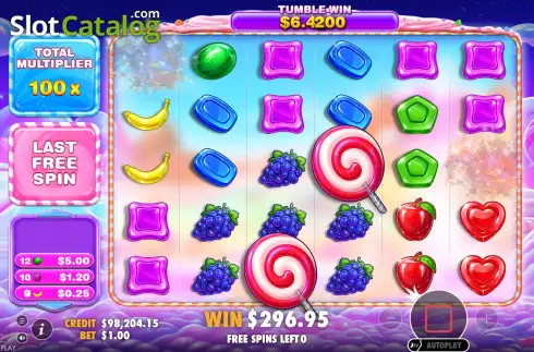 Скрин3. Sweet Bonanza 2500 слот