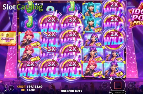 Скрин3. Idol Pop Fever слот