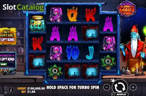 Скрин2. Mr Null’s Wicked Wares слот