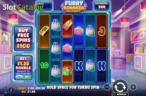 Скрин2. Furry Bonanza Megaways слот