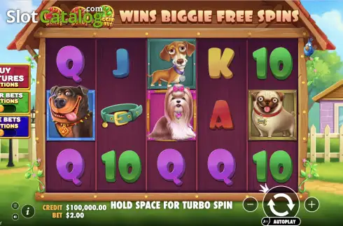 Скрин2. The Big Dog House слот