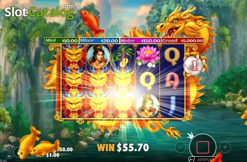 Скрин3. Dragon’s Gate Bonus Choice слот