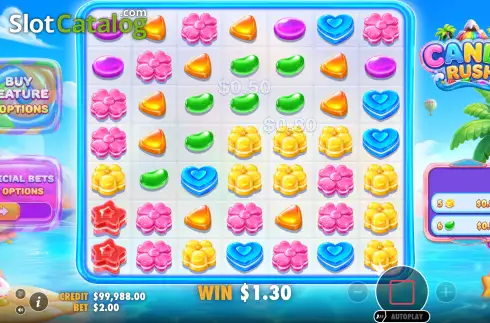 Скрин3. Candy Rush (Pragmatic Play) слот