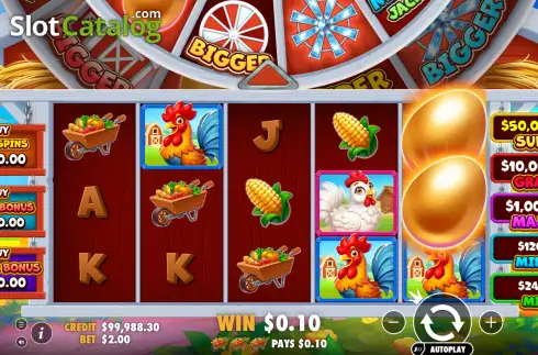 Скрин3. Bigger, Better Barn House Bonanza слот